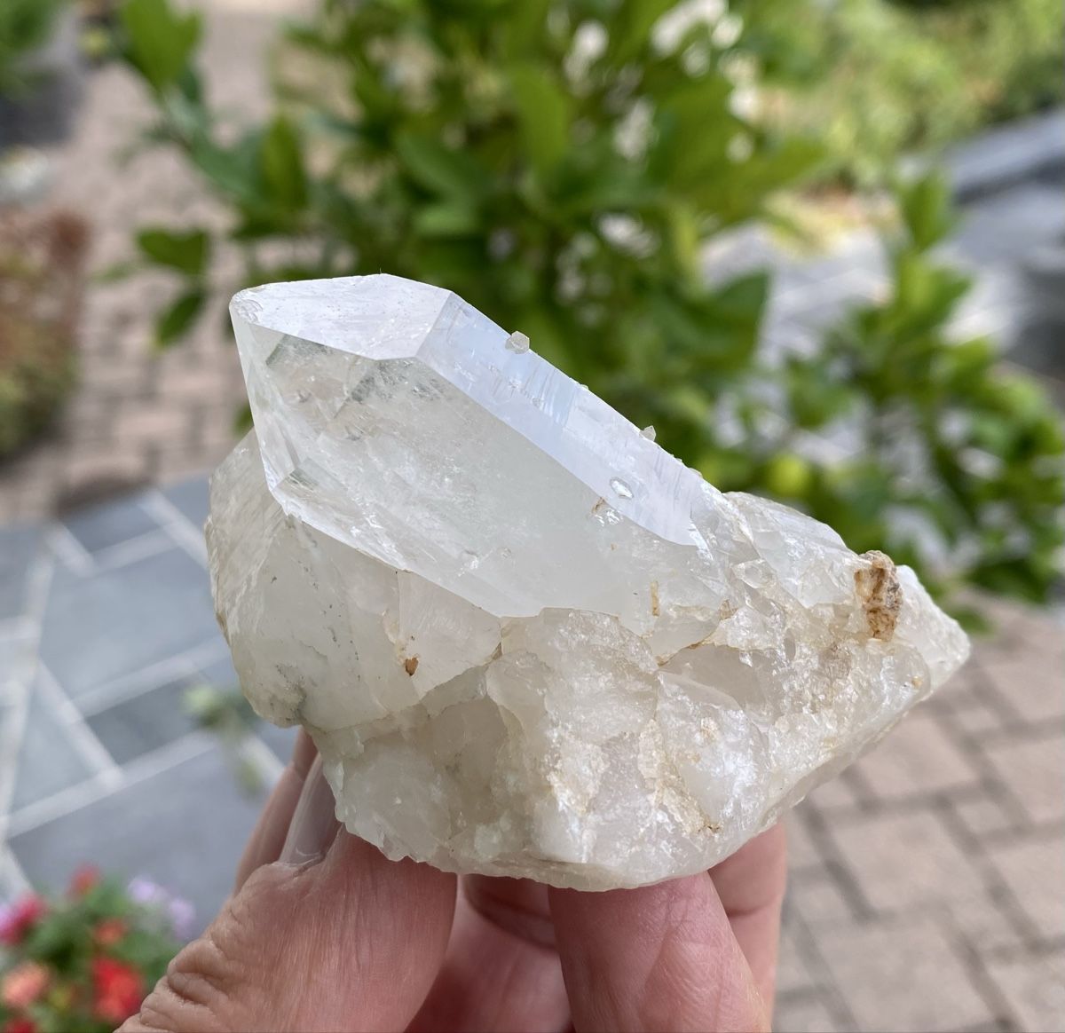 Mineralien & Heilsteine: Bergkristall Wergenstein Graubünden  – Gebraucht aus Selzach von 321compac 7