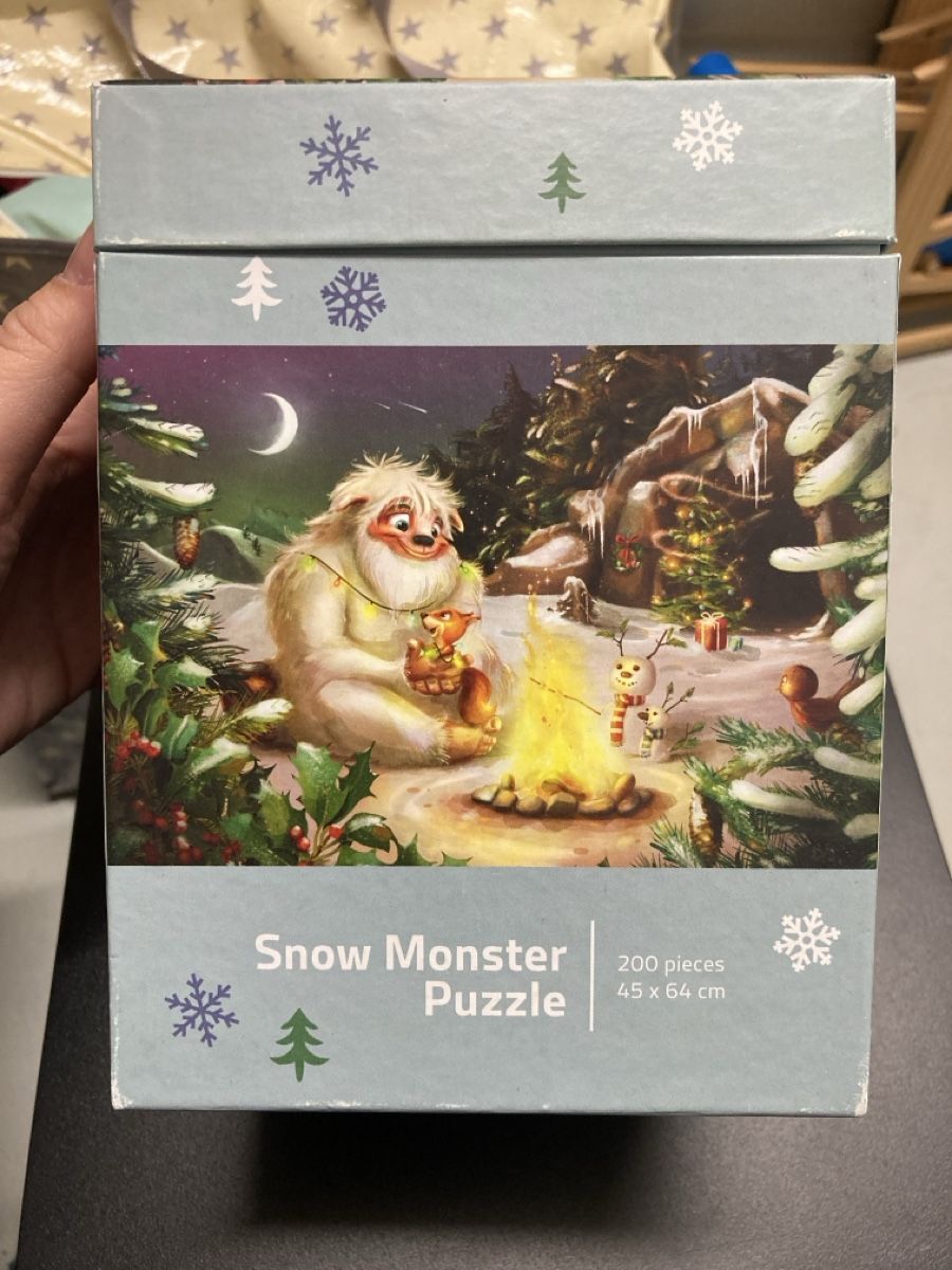 Puzzle: Winterliches Puzzle - Snow Monster Puzzle – Usato da Röschenz venduto da rah_8hkj