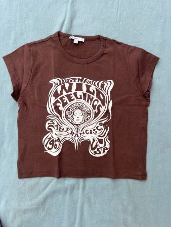 T-shirt von Subdued Grösse M in Braun