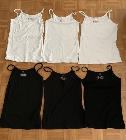 Underhemd Damen Set 6 Stück
