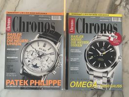 „Chronos“ Sonderhefte Baselworld 2012 und 2013