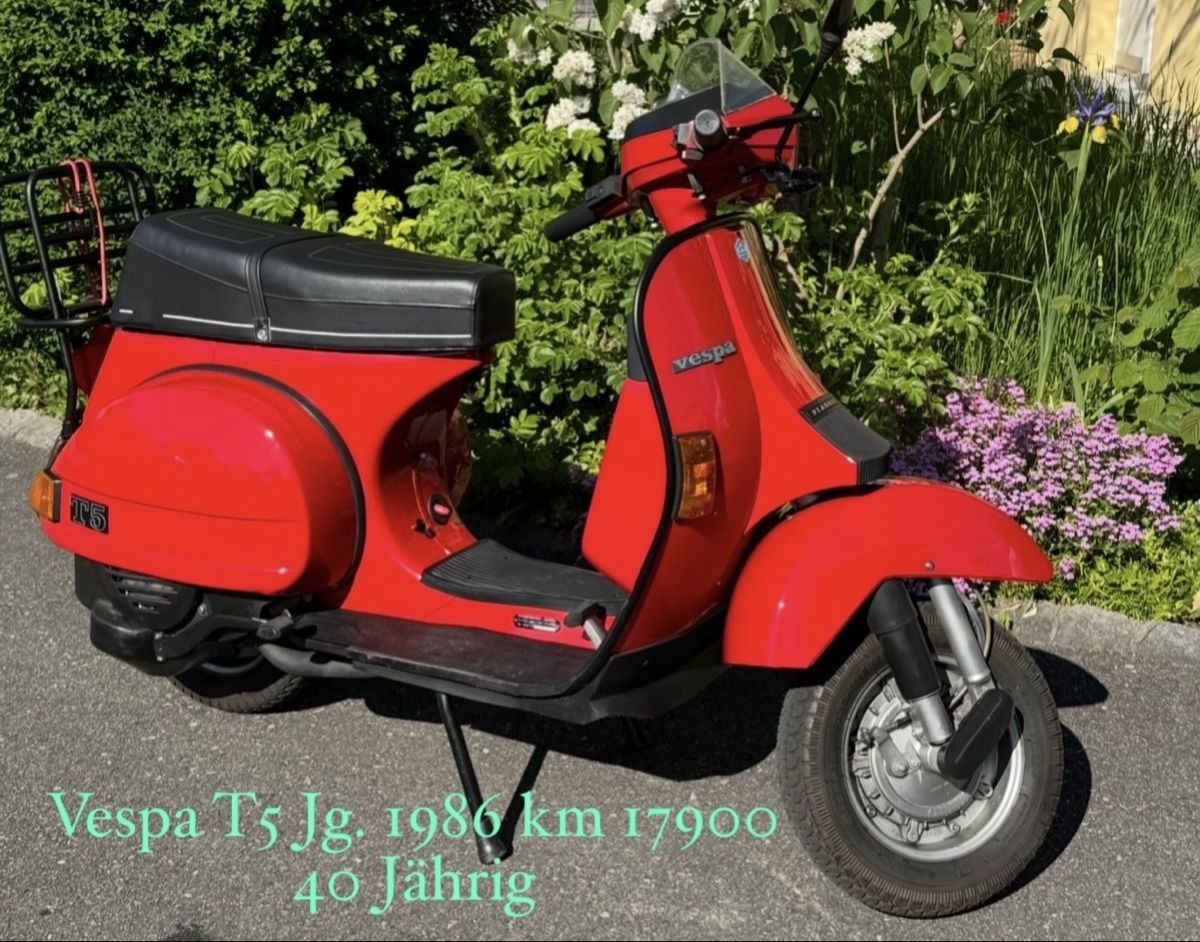 Piaggio Strada: Vespa T5 Jg. 1986 – Usato da Nidau venduto da Fscotch
