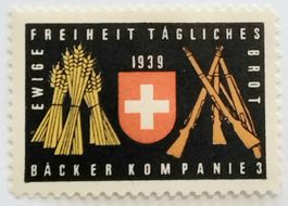 Soldatenmarke 2.WK, Bäcker Kompanie 3, Wi Bk 3