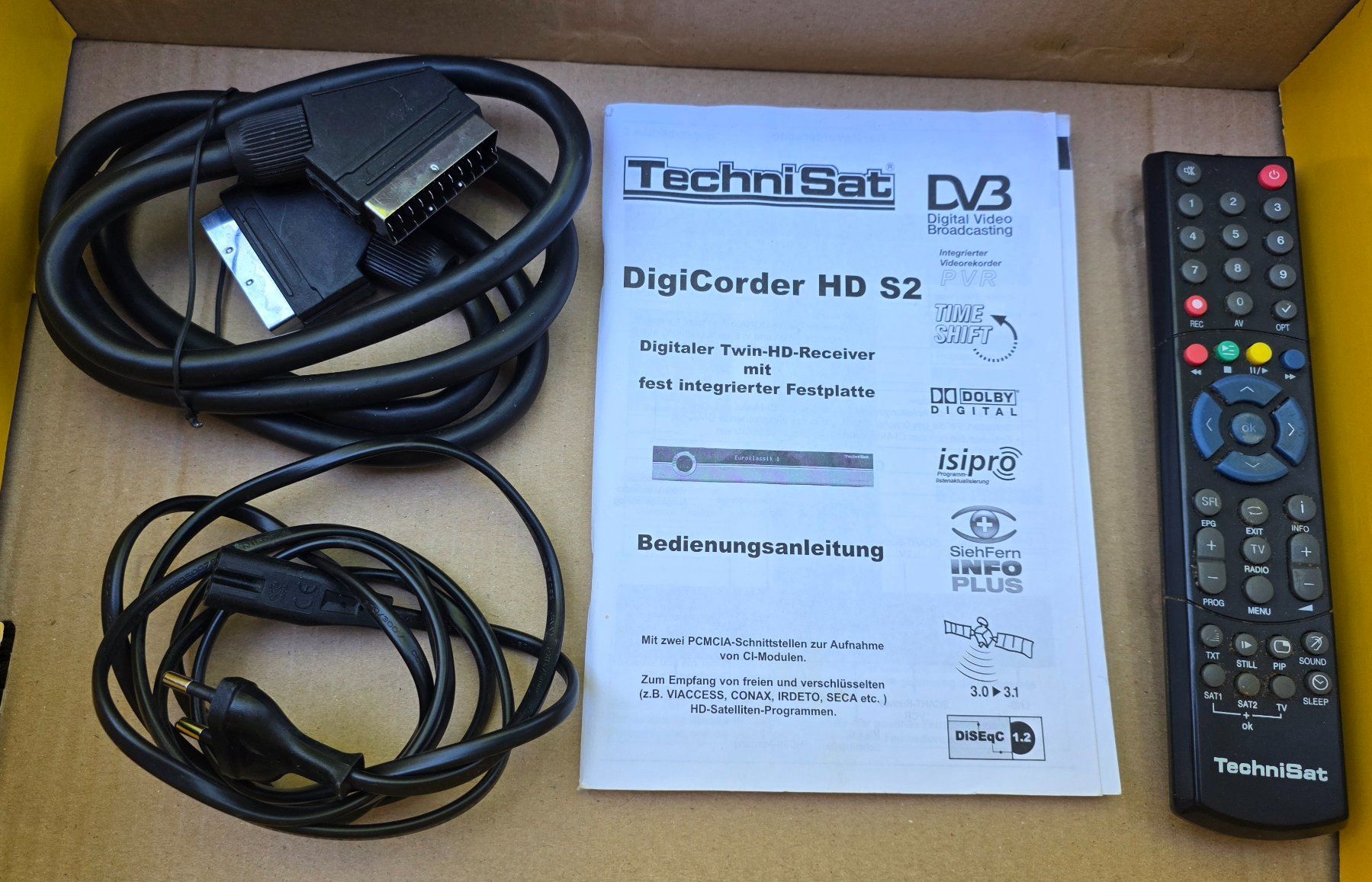 Technisat Récepteurs: Technisat Digicoder HD S2, HDTV, Satellitenreceiver DVB-S/S2 – D'occasion à Zürich par IrisA0102