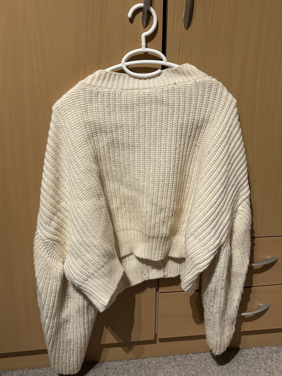Weekday Giacche: WEEKDAY Cardigan, Weiss, Gr. S, Oversized – Nuovo (secondo la descrizione) da Adliswil venduto da blume_._43 2
