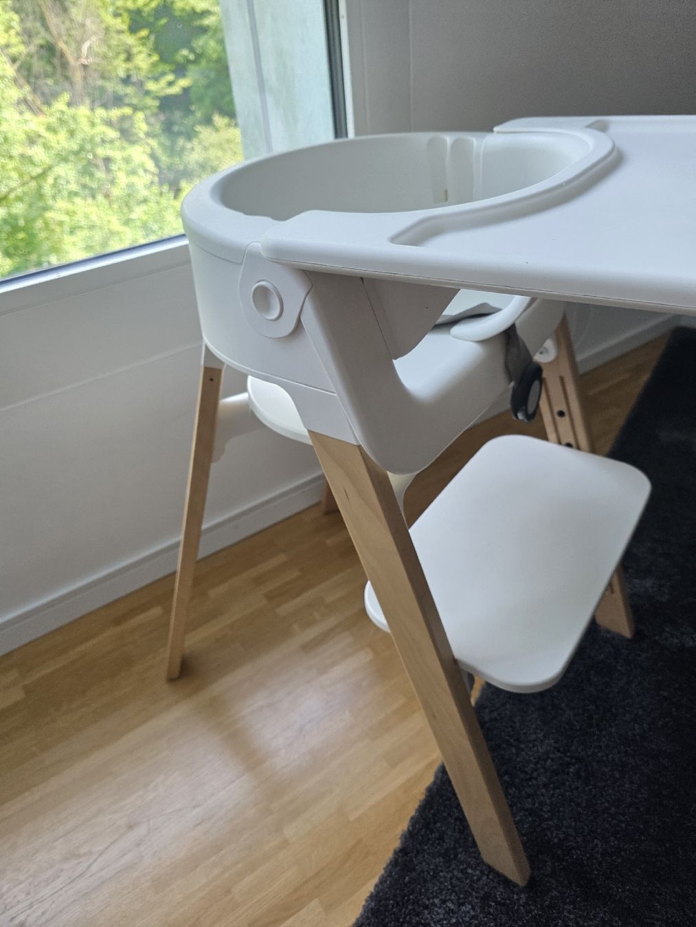 Stokke Seggioloni: Hochstuhl Stokke Steps inkl. Babyset – Usato da Uster venduto da Cruleye 4