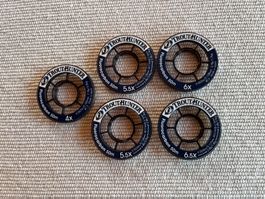 Angelschnur TroutHunter Fluorocarbon Set 5 Spulen