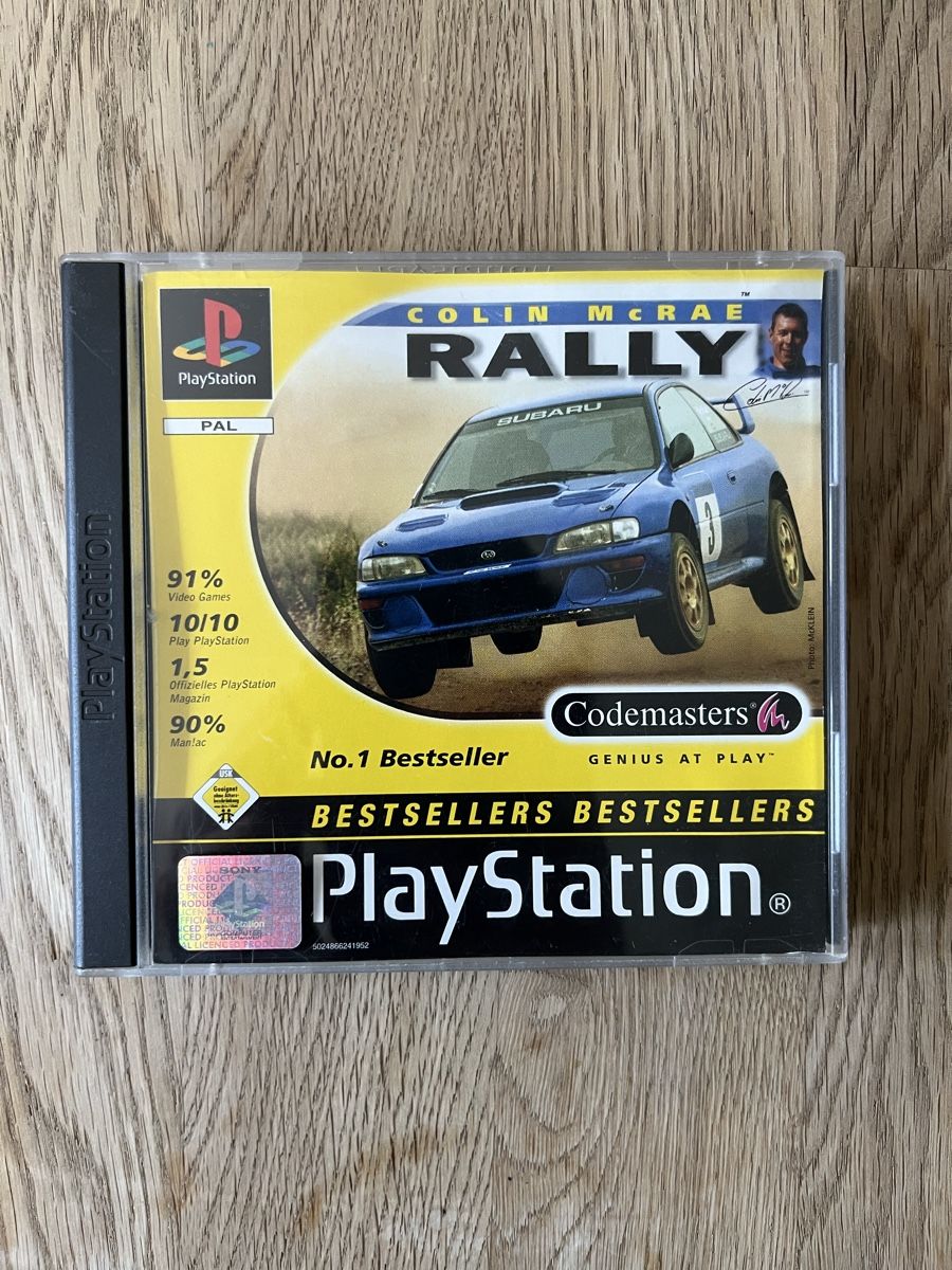 Giochi: Colin McRae Rally - PS1 – Usato da Baden venduto da tob_t8gw