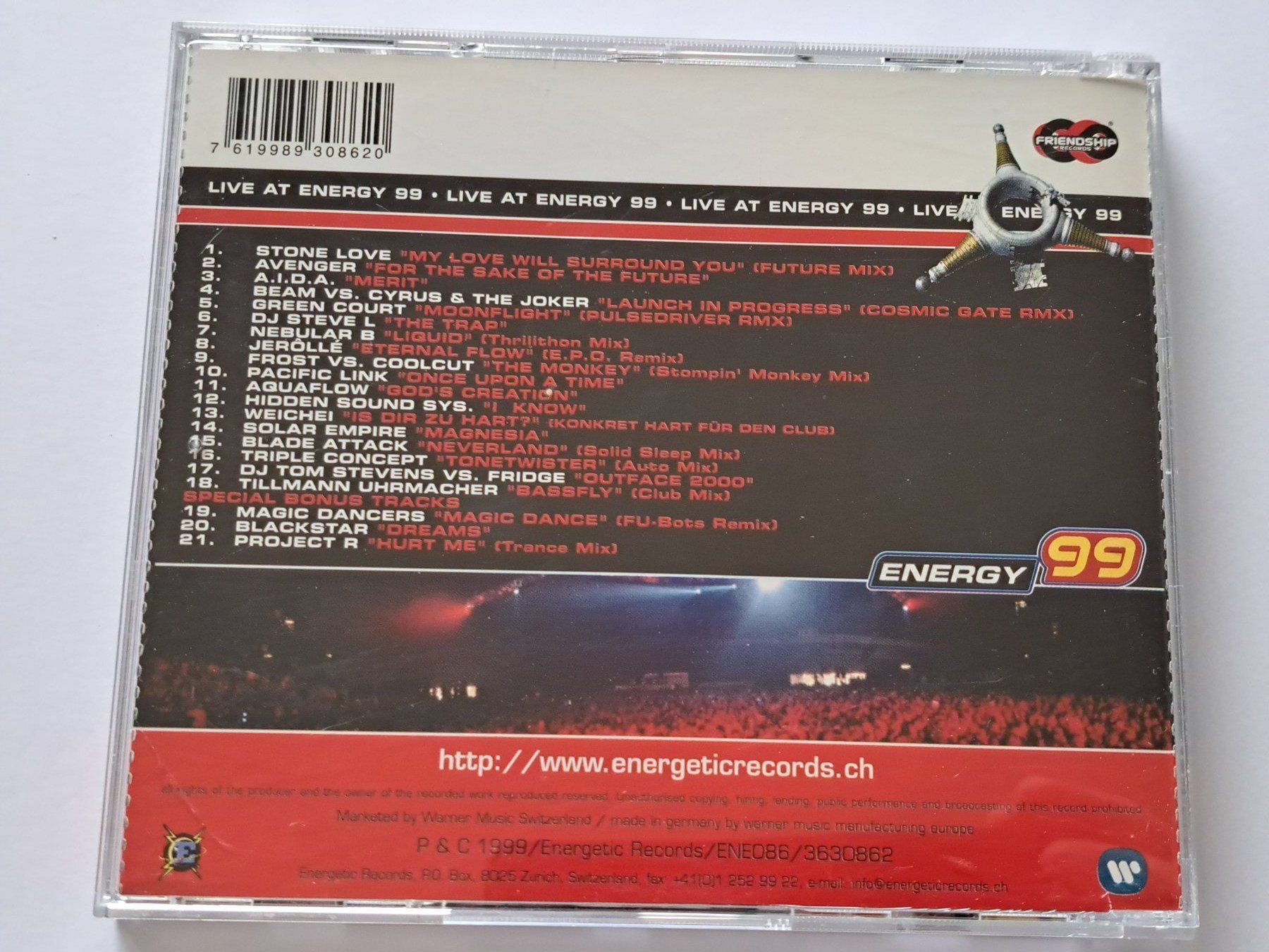 CD: DJ Snowman - Live at Energy 99 – Usato da Pully venduto da bro_n52j 1