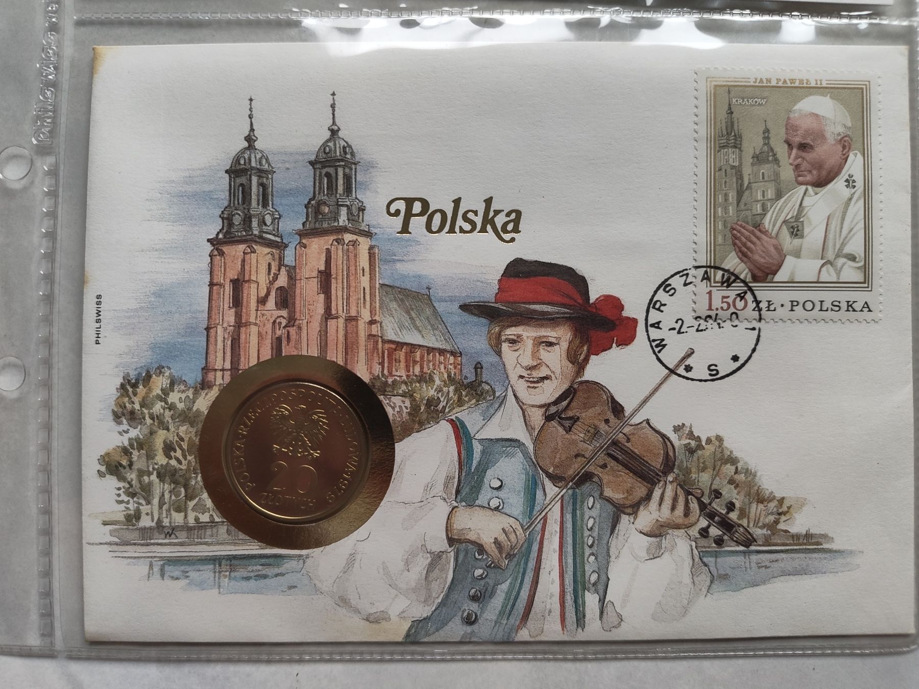 Alle Münzen: Münzbrief Polen  – Gebraucht aus Schönenwerd von pin_rn7v 1