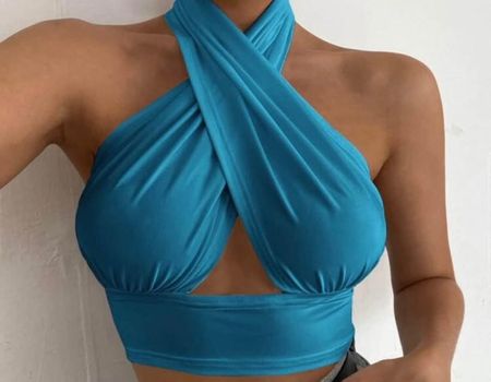 Top donna scollato