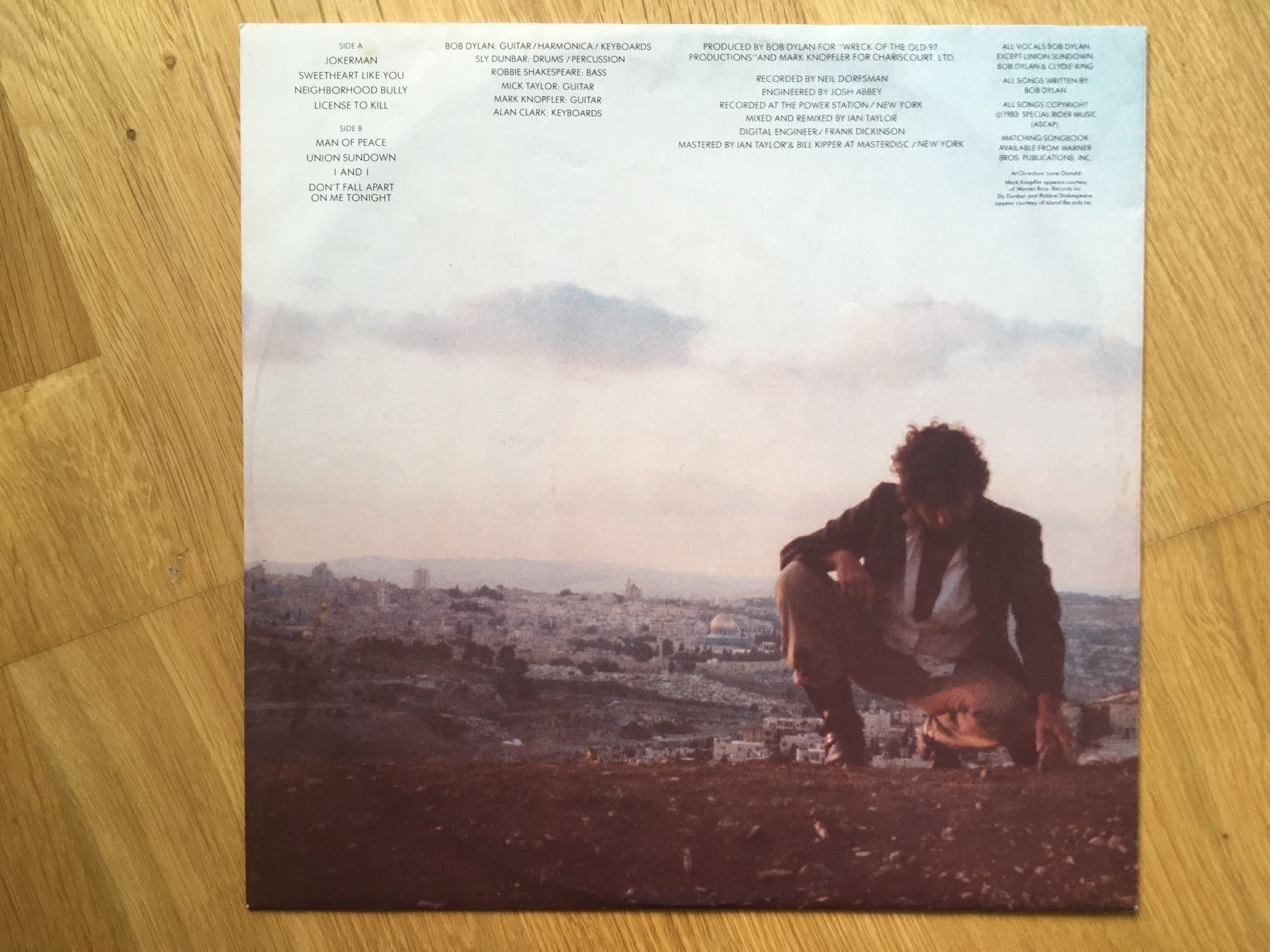 Dischi in vinile: Bob Dylan – Infidels – Usato da Uster venduto da mojorisin01 2