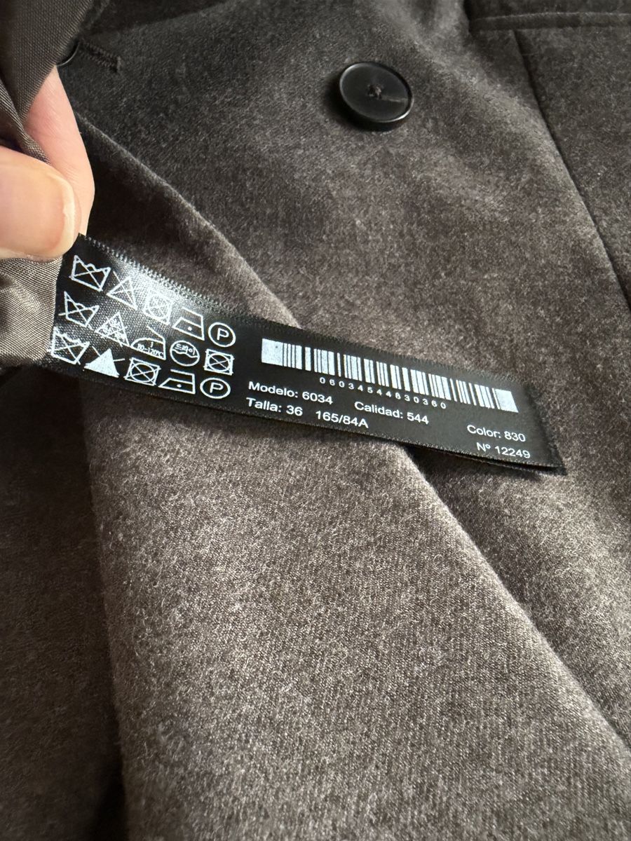 Massimo Dutti Completi & Tailleur: Blazer Massimo Dutti Graubraun / Grösse 36 neuwertig – Usato da Bertschikon Gossau venduto da chanty_7 6