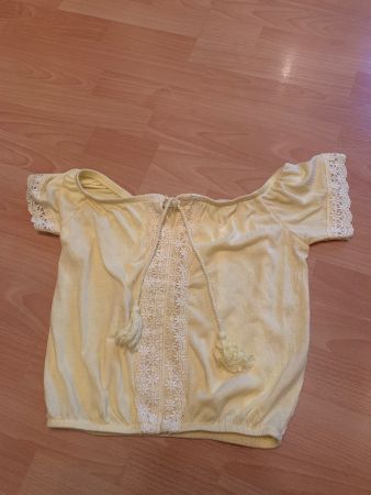 Joli haut jaune mc t. 38