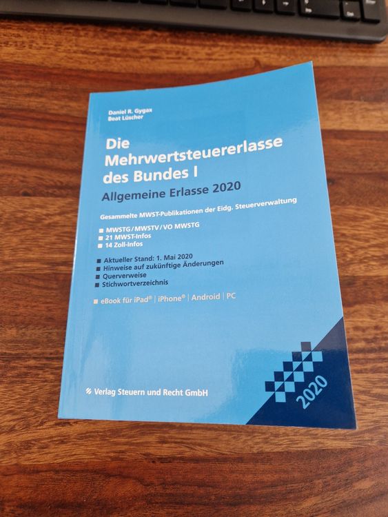 Die Mehrwertsteuererlasse Des Bundes | Kaufen Auf Ricardo