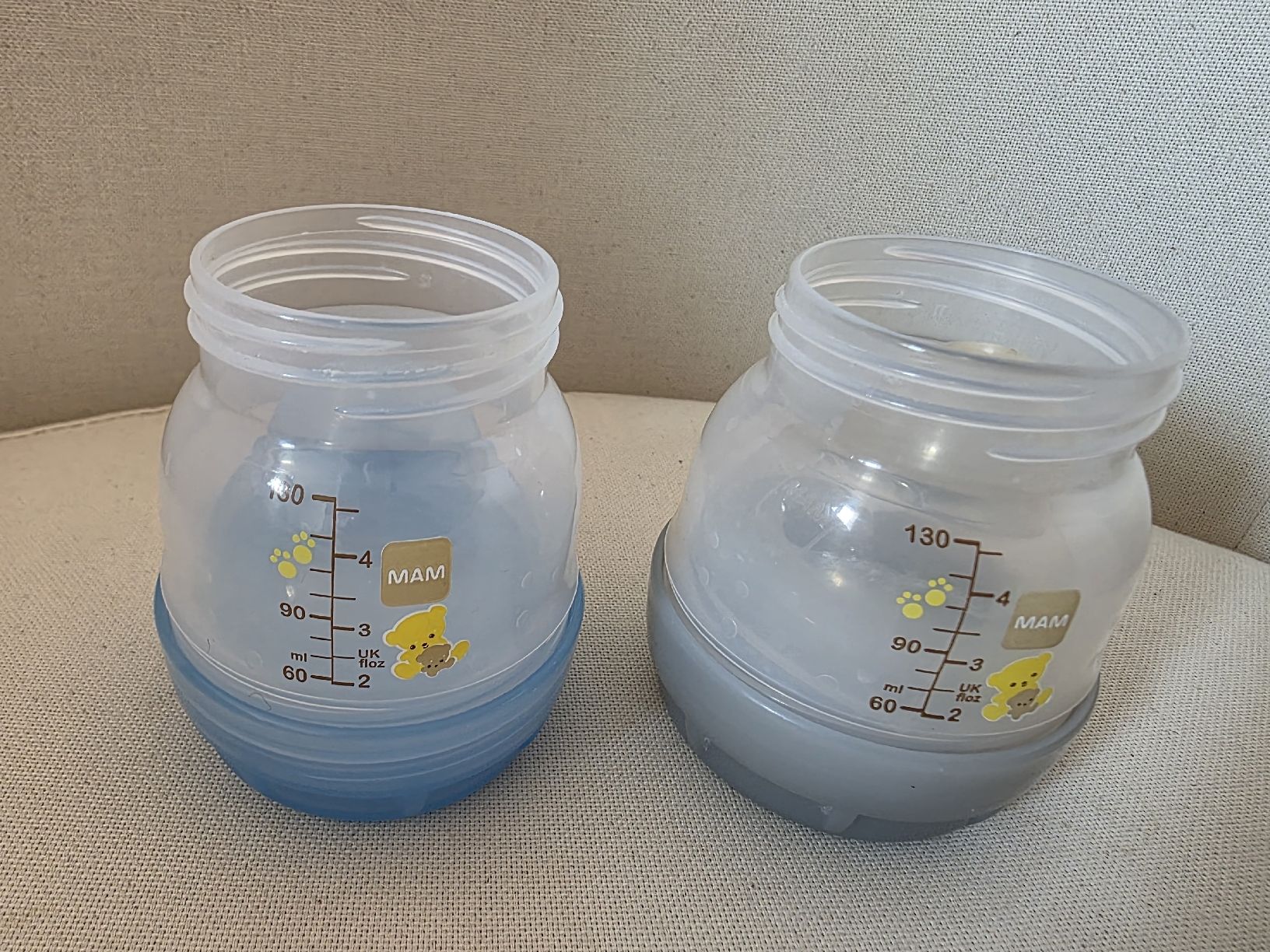 Mam Repas pour bébés: 10x Mam Schoppen 130ml mit Box – D'occasion à Gais par ste_y6ps 1