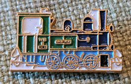 H439 - Pin Dampflokomotive Zug Train Bahn