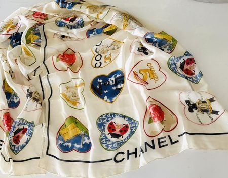 Chanel Seiden Foulard