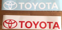 Toyota Aufkleber Front/Heckscheibe Top Angebot