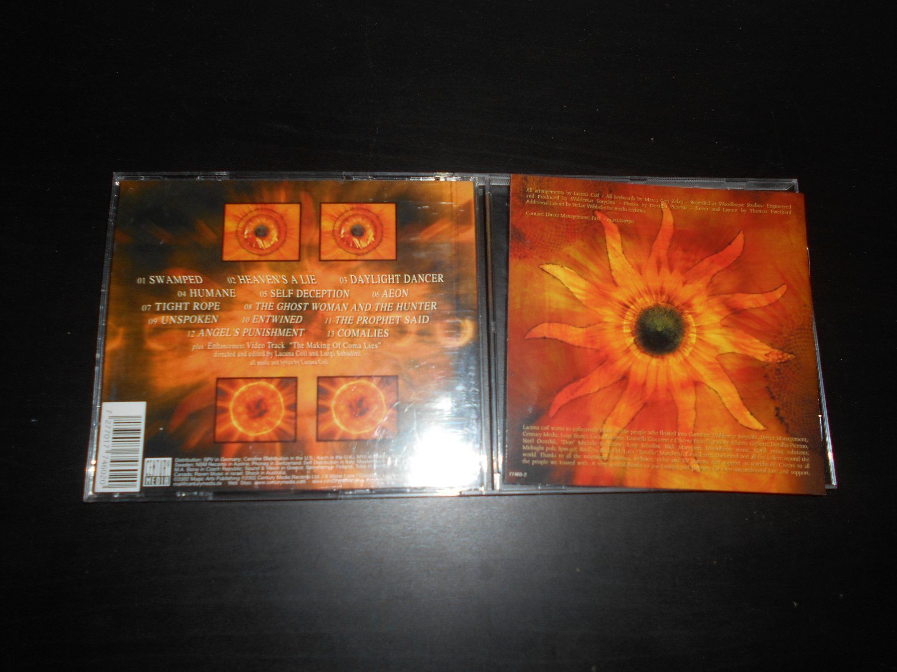 CD: Lacuna Coil – Comalies / 2002 – Usato da Aarberg venduto da witchhunter01 1
