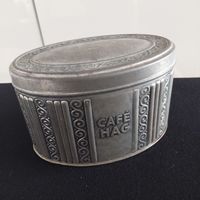 Antike Kaffee Hag Dose, Metall Dose, Rarität!