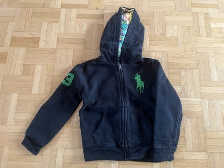 Ralph Lauren Kinder Kleider Sweatjacke Gr. 116 5J