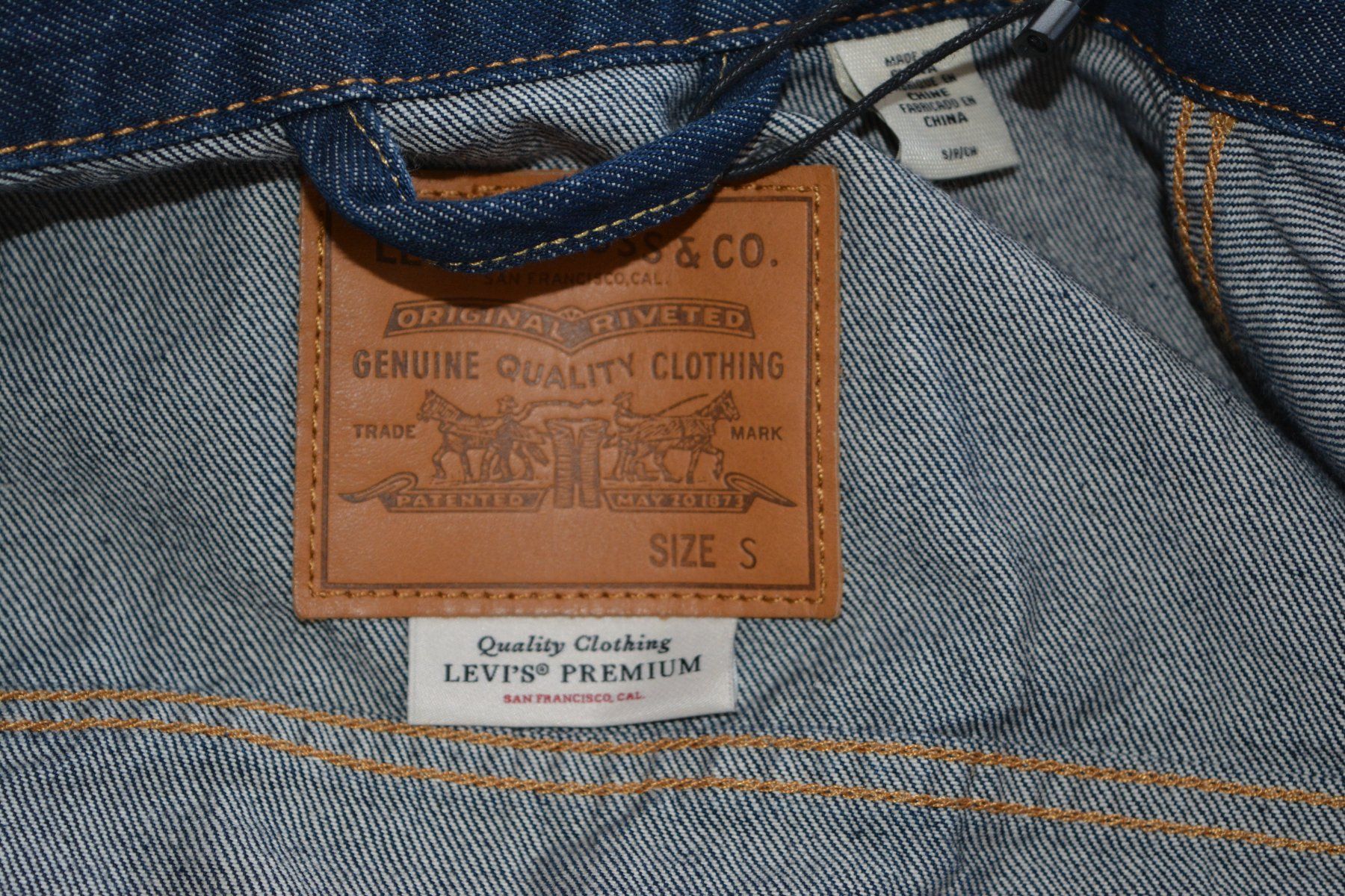 Levi's Giacche: LEVIS JEANSJACKE NEU – Nuovo e nell'imballaggio originale da Weissbad venduto da Usw63 3