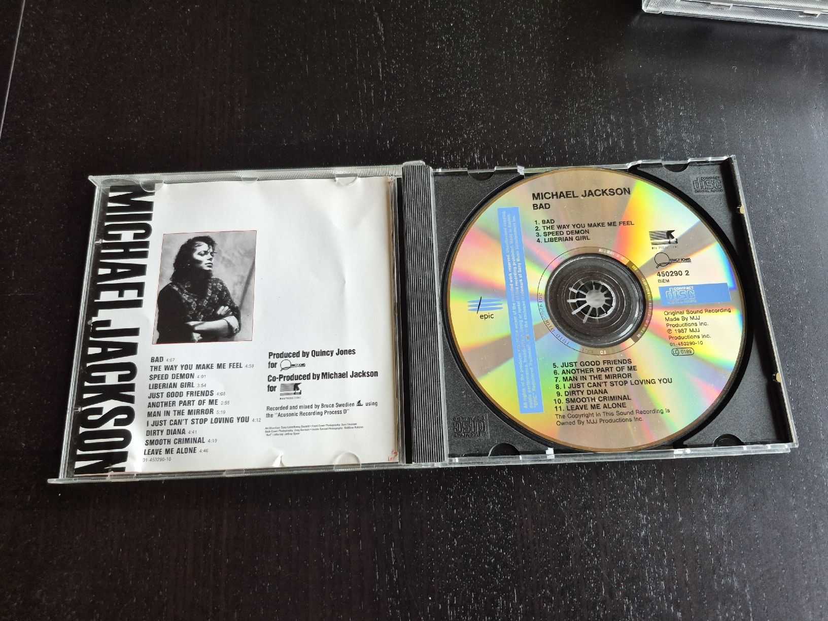 CD: Michael Jackson - Bad - CD Album – Usato da Bern venduto da Roibusch 2
