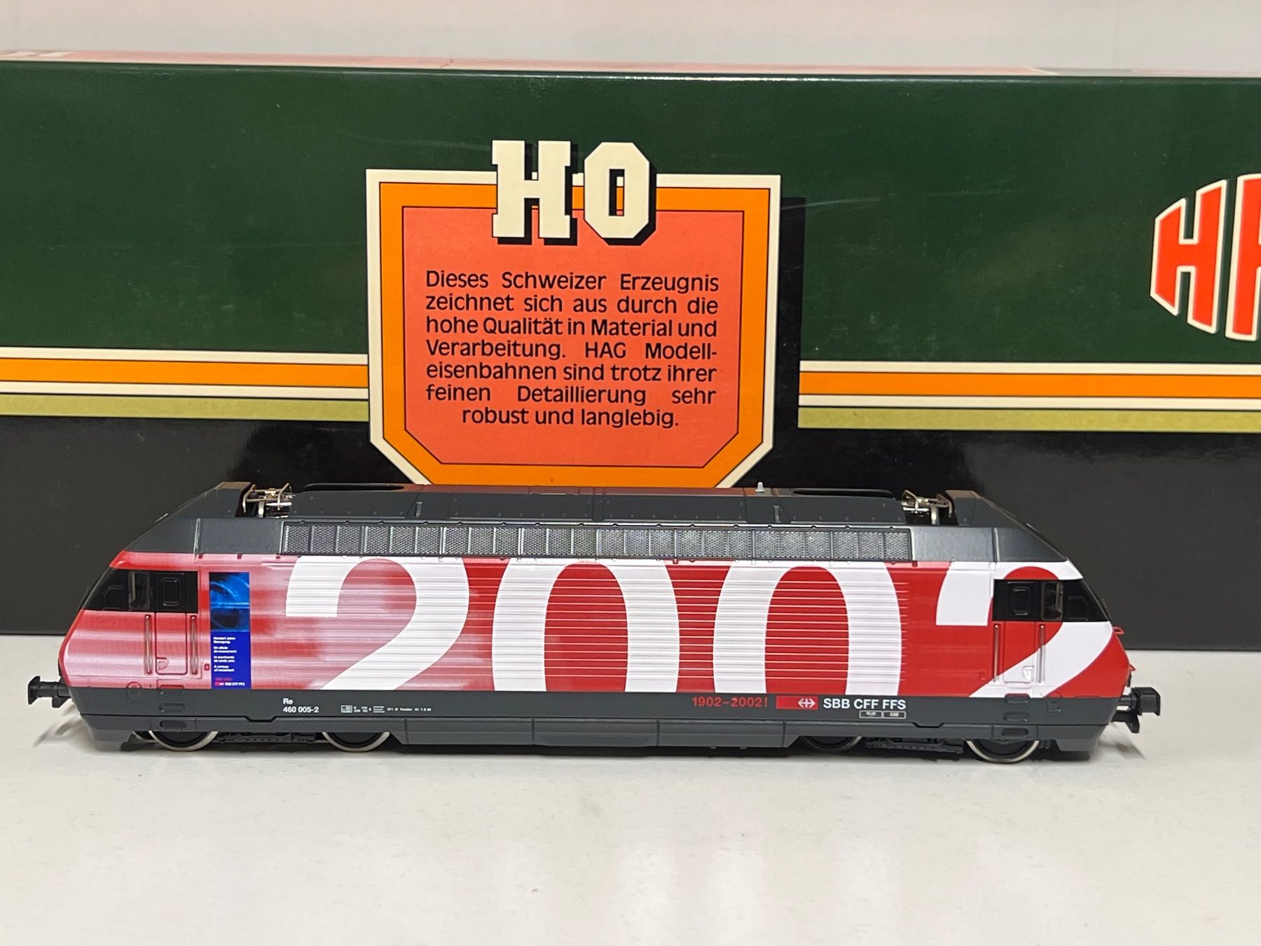 Hag Modellini di ferrovie: HAG Re 4/4 SBB Typ 460 Nr.280 AC H0 Digital – Nuovo (secondo la descrizione) da Neuenhof venduto da ludovicco