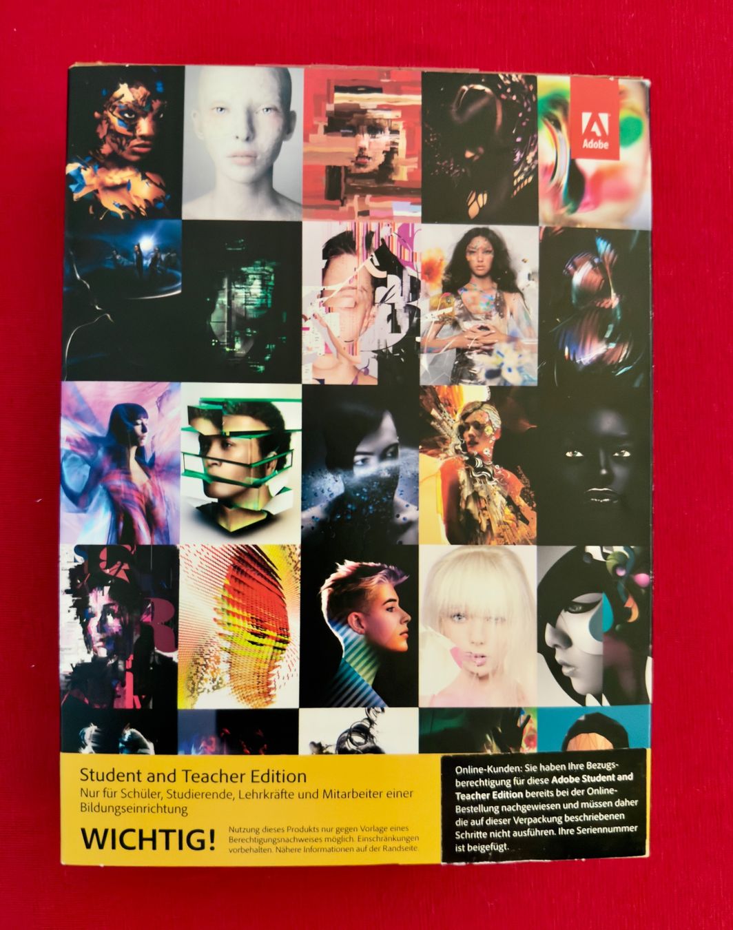 Adobe Software: DVD ADOBE Creative Suite 6 Master Collection – Usato da Bern venduto da leilani_hika