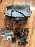 Canon A-1 Spiegelreflexkamera mit Zubehör - guter Zustand