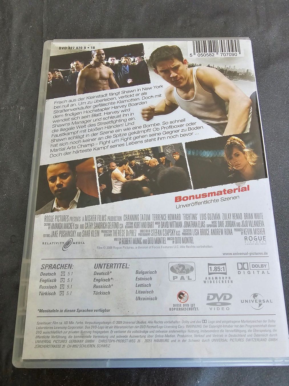 Tutti i DVDs: DVD - Fighting (Extended Edition. Mit Channing Tatum) – Usato da Biberist venduto da Foolio0 1