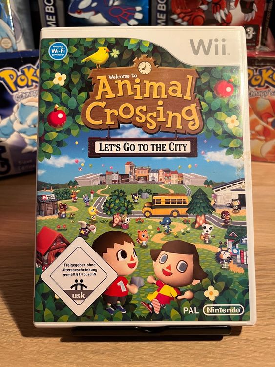 Animal Crossing: Let's Go To The City - Nintendo Wii - Bon état - Wii U Compatible