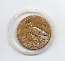 (951) USA, 5 Dollars Indianer, 1910, in Dose