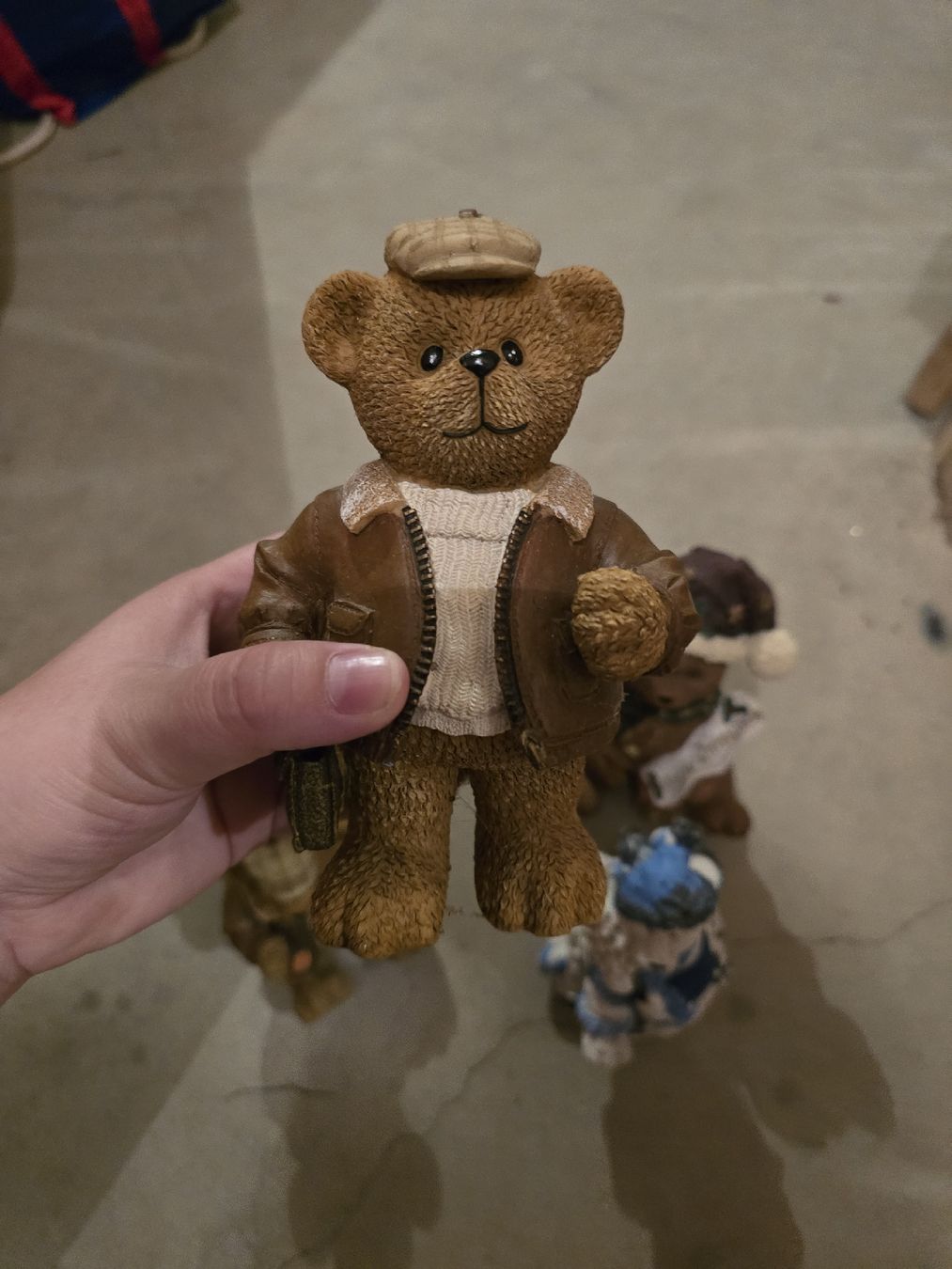 Tutte le decorazioni: 4 Teddy Bären Figuren Weihnachtsdeko  – Usato da Wald zh venduto da LilysZauberwelt 2