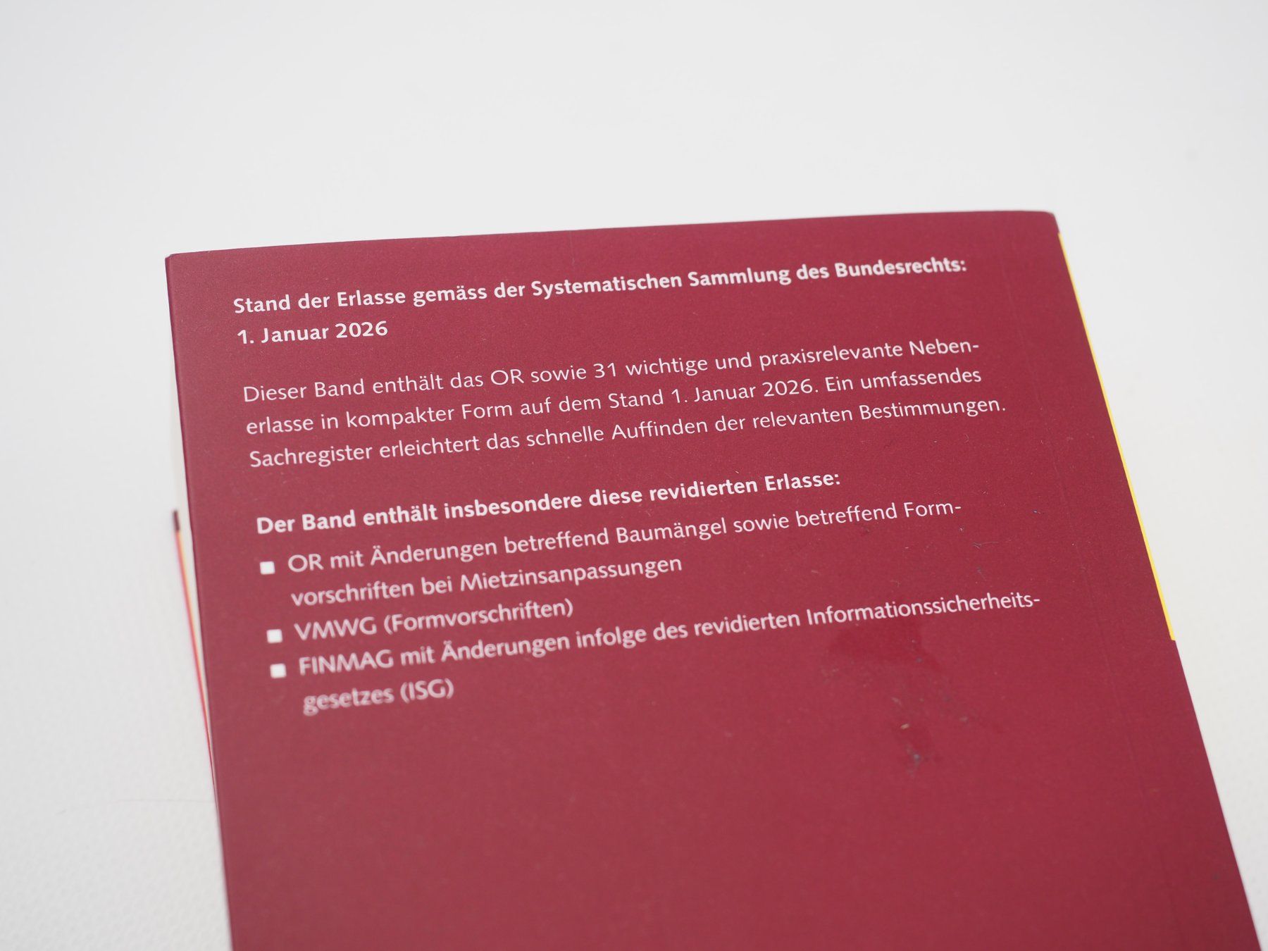 Libri: Schweizerisches Obligationenrecht (26062826PL) – Nuovo (secondo la descrizione) da Zürich venduto da fundsachenverkauf 2