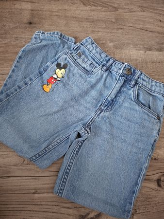 Kinder Jeans Disney Mickey Mouse Grösse 110/116