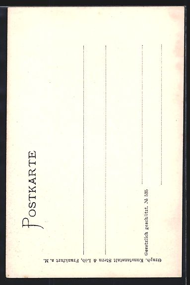 Cartoline postali: Stuttgart, Fliegender Herr über dem K – Usato da Berlin venduto da bartko-reher 1