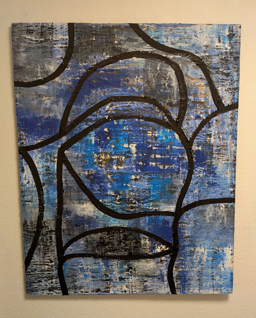 Dipinti: CC Art "Face" 80x100cm auf Leinwand, handmade – Nuovo (secondo la descrizione) da Oberwil venduto da CC_ART 1