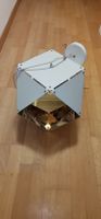 Stylische Lampe, weiss/gold, neuwertig, Top Zustand!