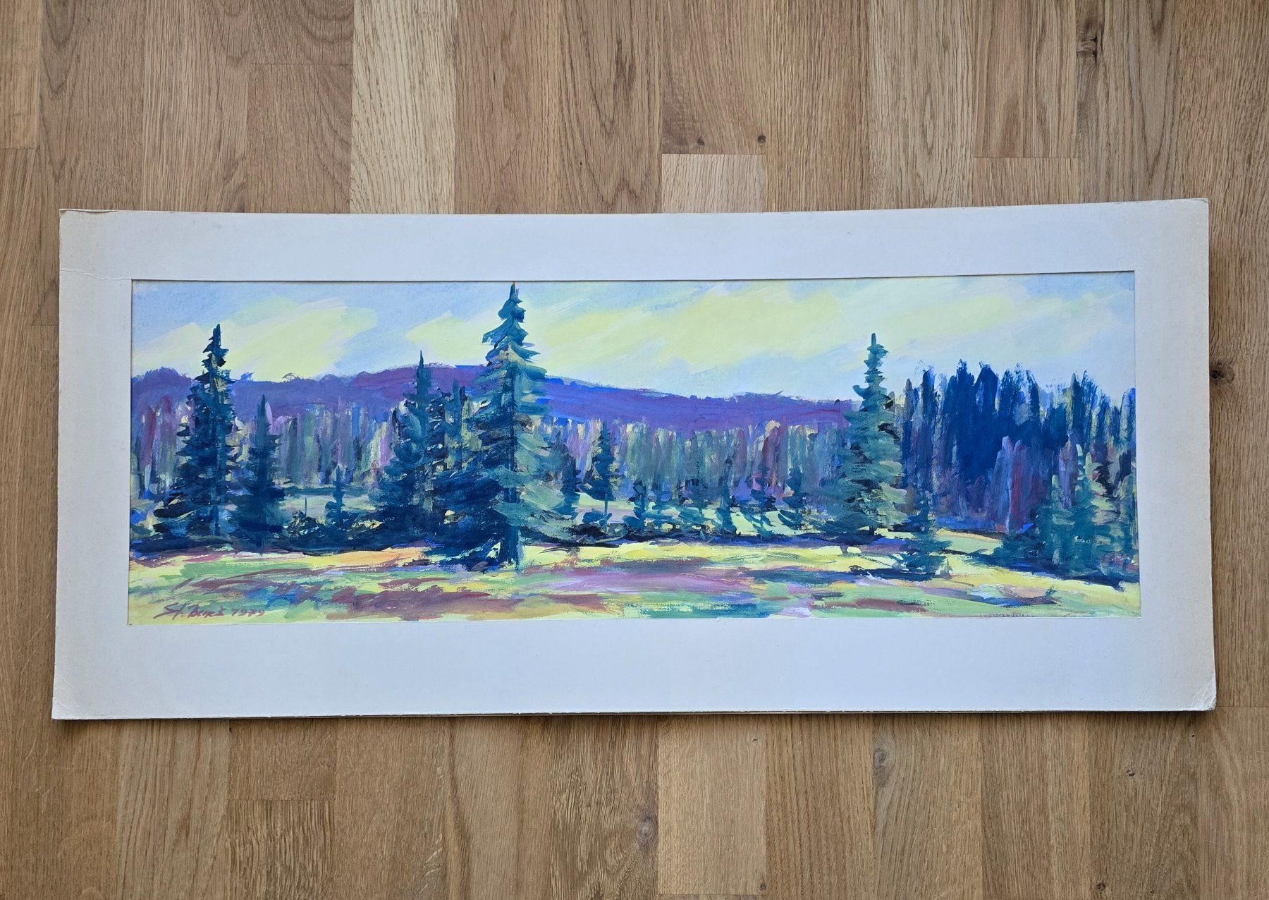 Dipinti: Bild "Isergebirge" von Stanislav Beneš – Usato da Alpnach Dorf venduto da ben_zb29