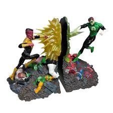 Figuren: DC Comics 2008 Green Lantern vs Sinestro BookendsDC – Gebraucht aus Oberentfelden von FiguresAndGamesPlace 2