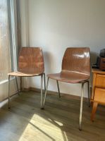 2 Pagholz Schalenstühle