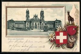 Passepartout-Lithographie Einsiedeln, Kl