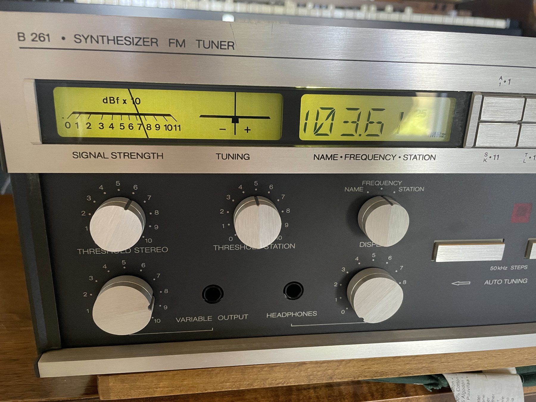 Revox Receiver: Revox Tuner B261 – Gebraucht aus Herbligen von Clancy5 1