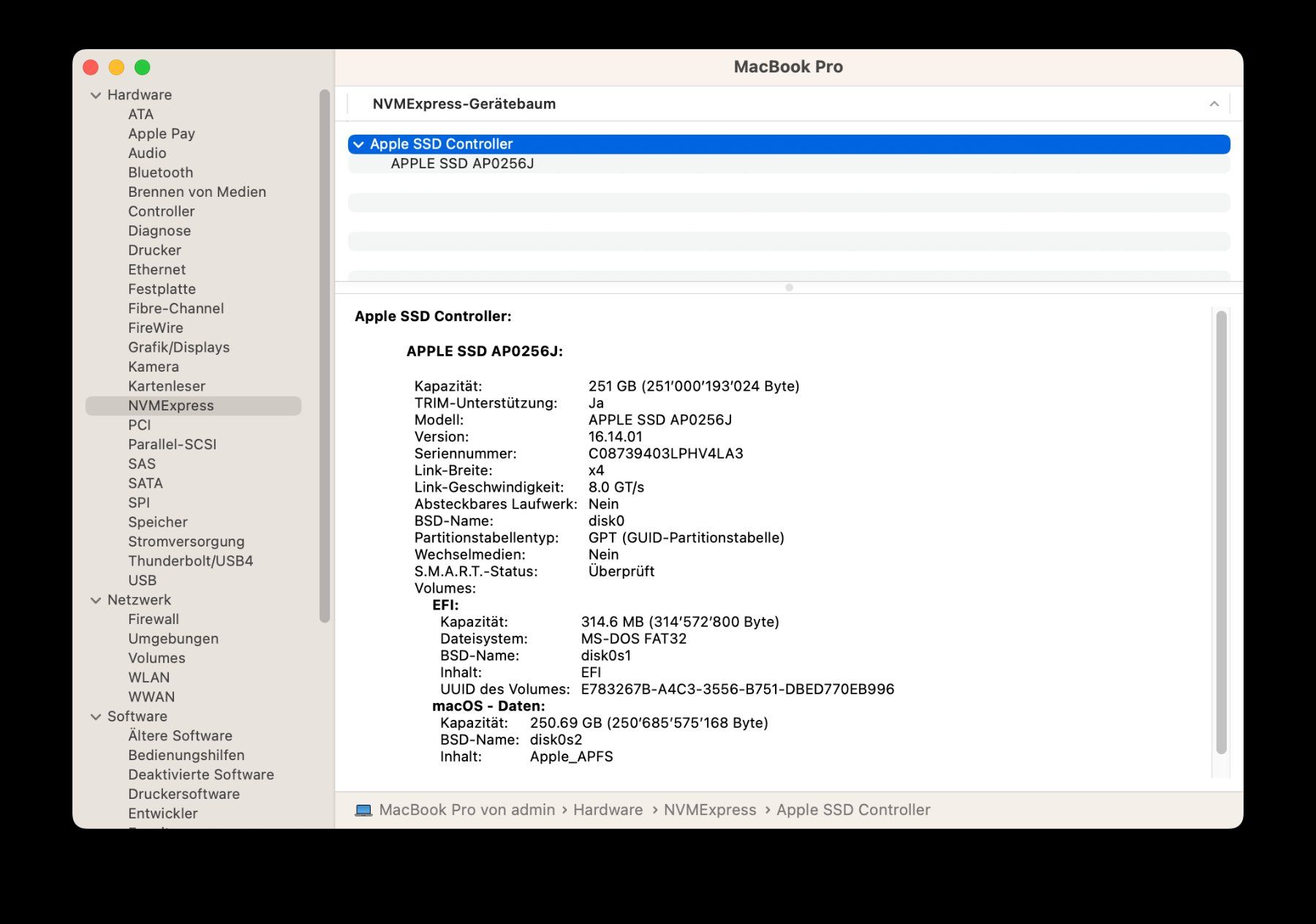 Apple Notebooks: MacBook Pro 13" 2017 / 8GB / 256GB SSD / Model A1708 – Gebraucht aus Meisterschwanden von Discus0 4