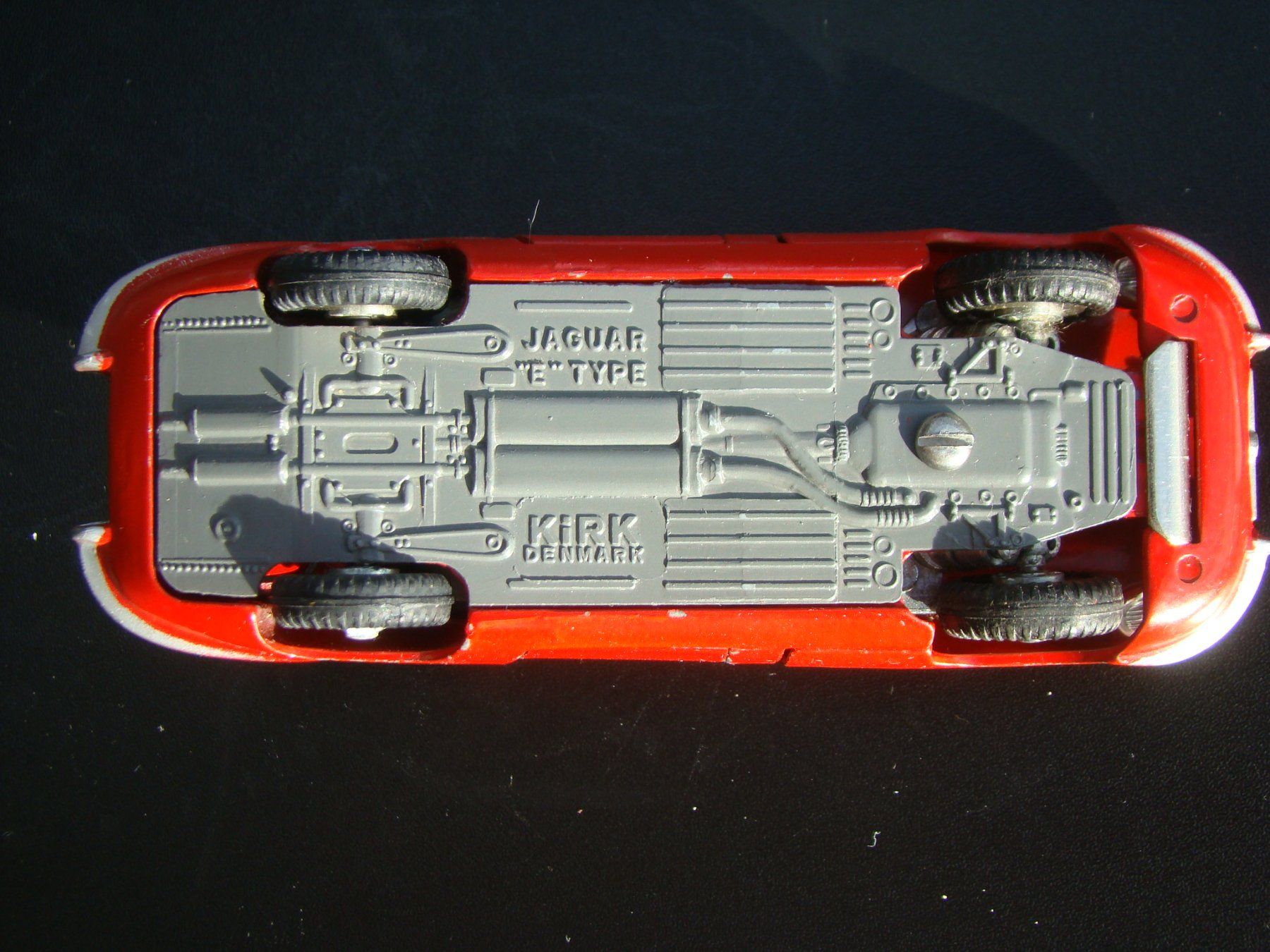 Dinky Toys Modellini d'auto: Kirk Tekno Jaguar Type E V12  rot schwarzes Verdeck rar – Usato da Walzenhausen venduto da Vanquish711 7