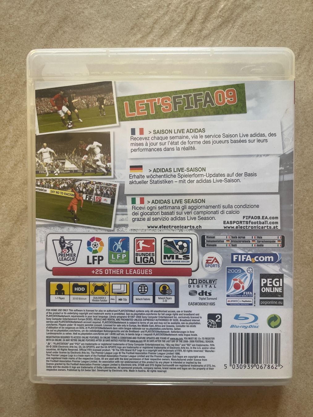 Sony Giochi: Jeu FIFA 09 pour PS3 – Usato da Vernayaz venduto da Darkfrost 1