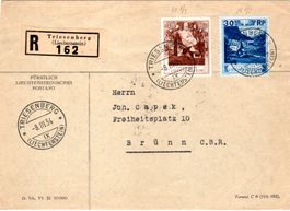 1934 BELEG ST. MAMERTUSKAPELLE + KAPELLE IM STEG 11 1/2
