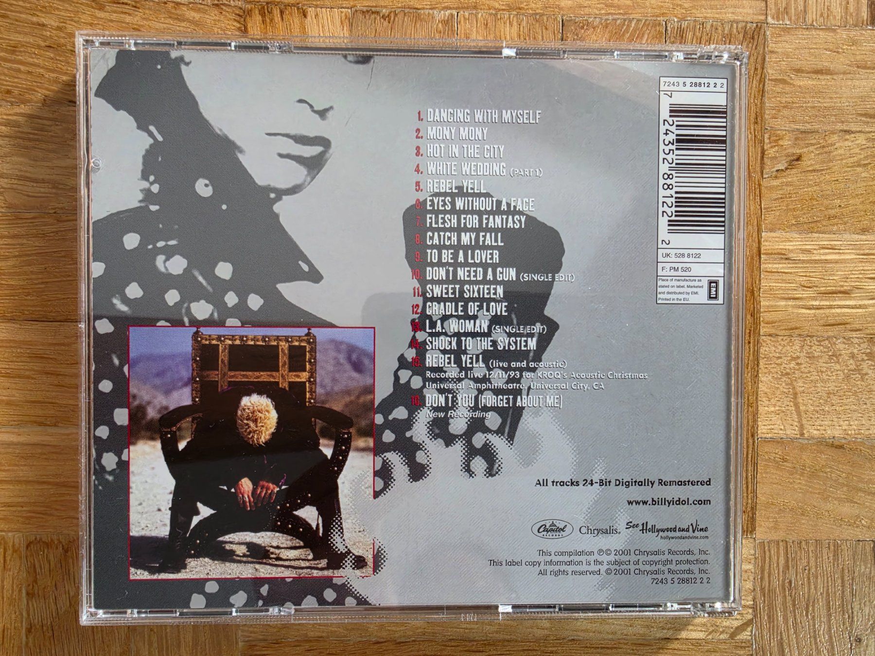 CD: Billy Idol - Greatest Hits – Usato da Stäfa venduto da flamingo_17 1